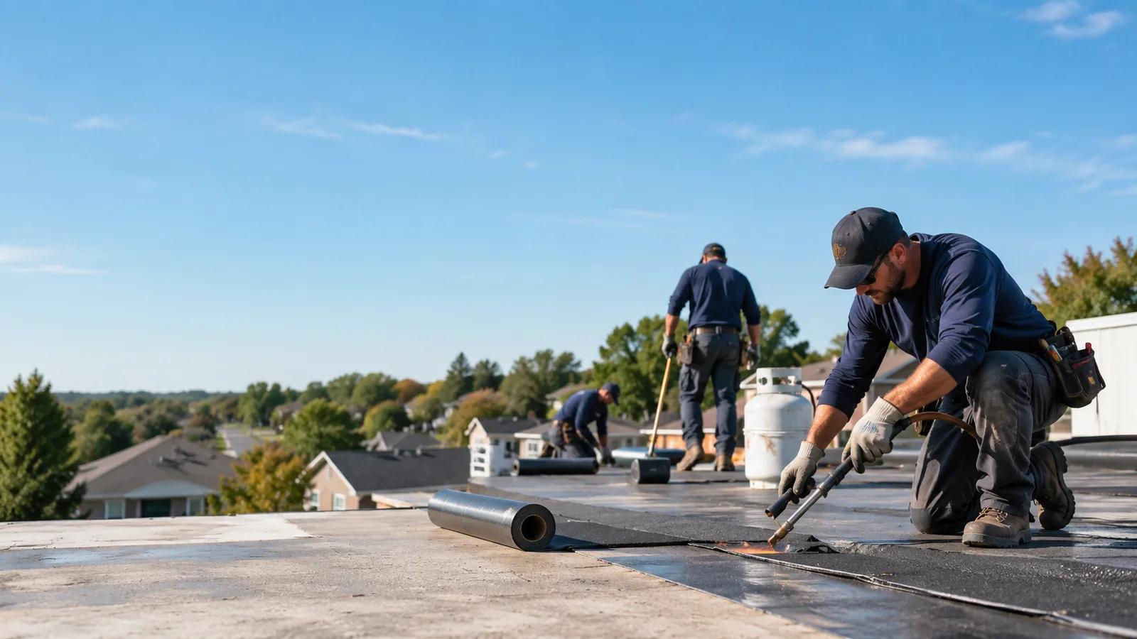 Flat Roof Leak Repair providers in Aurora, IN